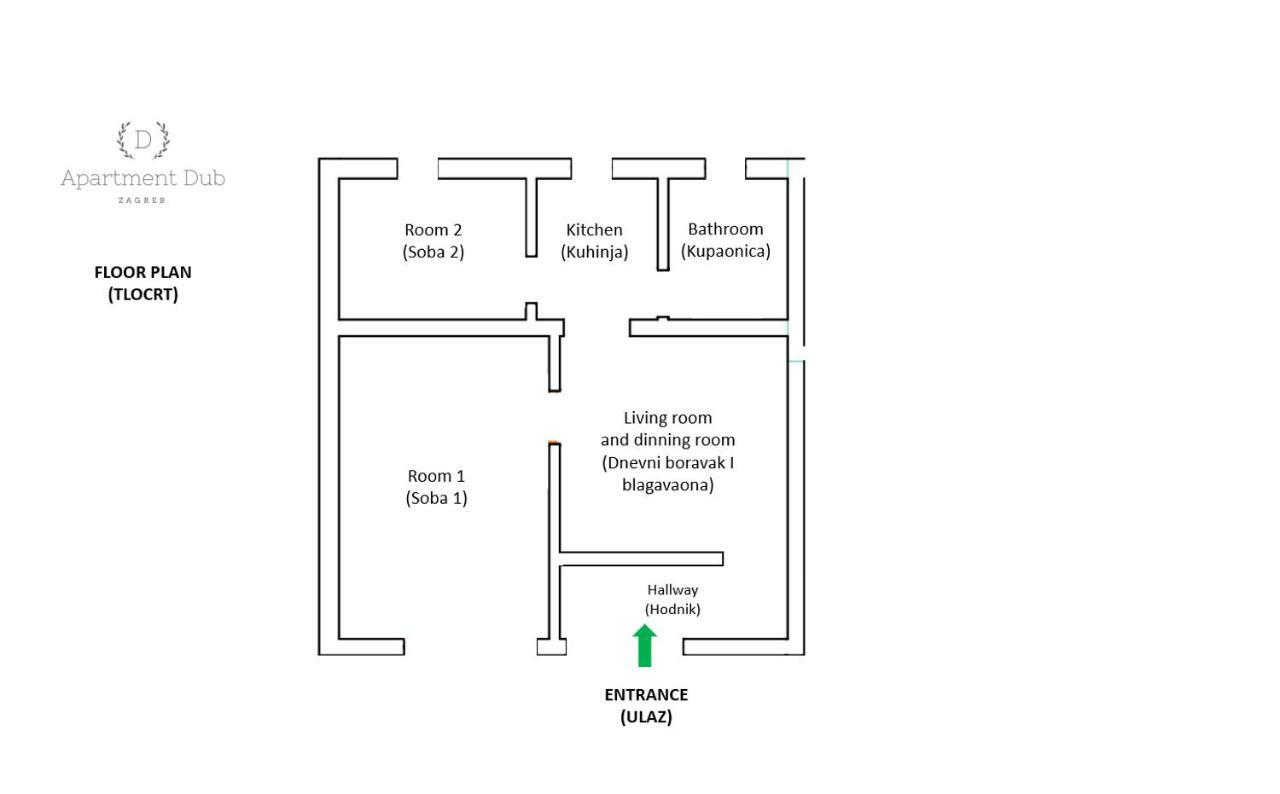 Dub Apartments Zagreb - Free Parking Номер фото